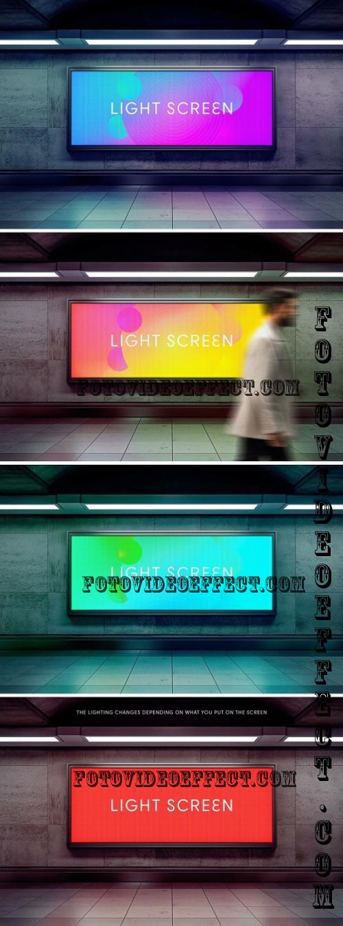 LED Screen Mockup - 280949388