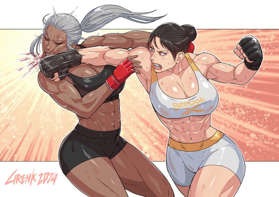 [CirenK] Kwon Hayul vs Maria Dacascos (Fight Class 3) Porn Comics