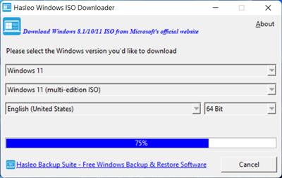 Hasleo Windows ISO Downloader  2.2 860e9cb702a6e643e5021fb523093074