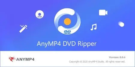 AnyMP4 DVD Ripper 8.1.8 Multilingual (x64)