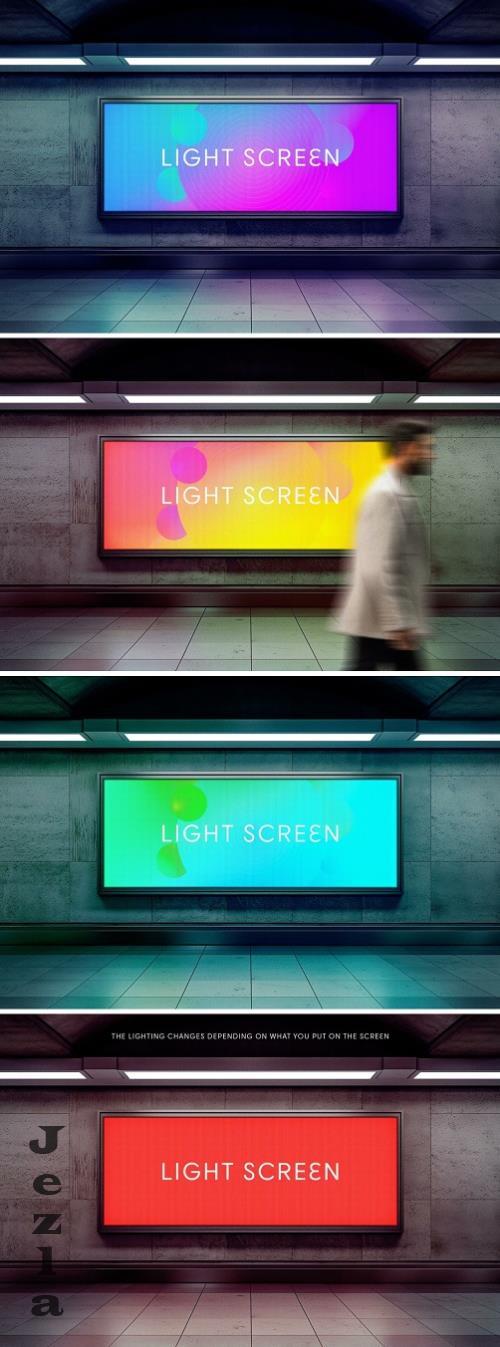 LED Screen Mockup - 280949388