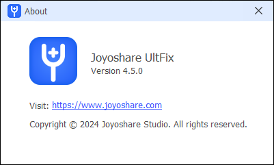 Joyoshare UltFix 4.5.0.39