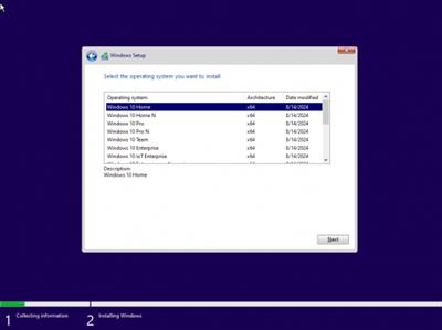 Windows 10 22H2 build 19045.4780 AIO 16in1 Preactivated August  2024