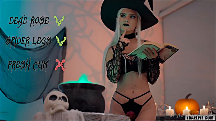 Eva Elfie Halloween Witch Sex Tape Video Leaked - Thotsluts Com