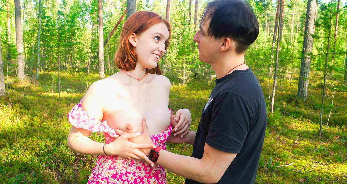 [ClubSweethearts.com / AdultPrime.com] Fergy Croak - Redhead Fergy horny in nature [2024г., All Sex, Hardcore, Natural tits, Outdoor, Redhead, Shaved, Cumshot, Teen, 1080p]