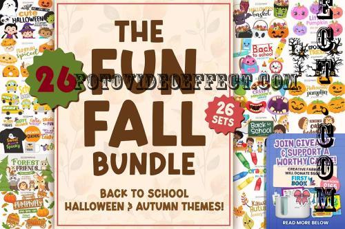 The Fun Fall Bundle - 26 Premium Graphics