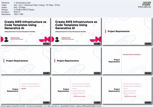 Create AWS Infrastructure as Code Templates Using Generative  AI Bace0b59ab61837e713061601b045f3d