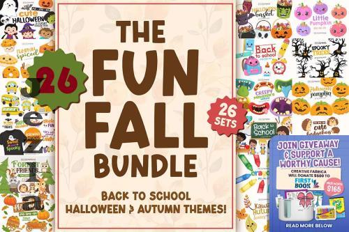 The Fun Fall Bundle - 26 Premium Graphics