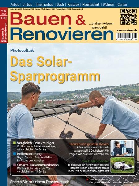 Bauen & Renovieren №9-10 September/Oktober 2024