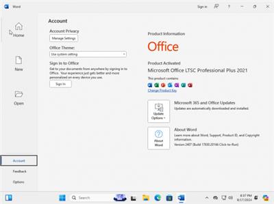 Windows 11 AIO 16in1 23H2 Build 22631.4037 (No TPM Required) With Office 2021 Pro  Plus Multilingual Preactivated Aug...