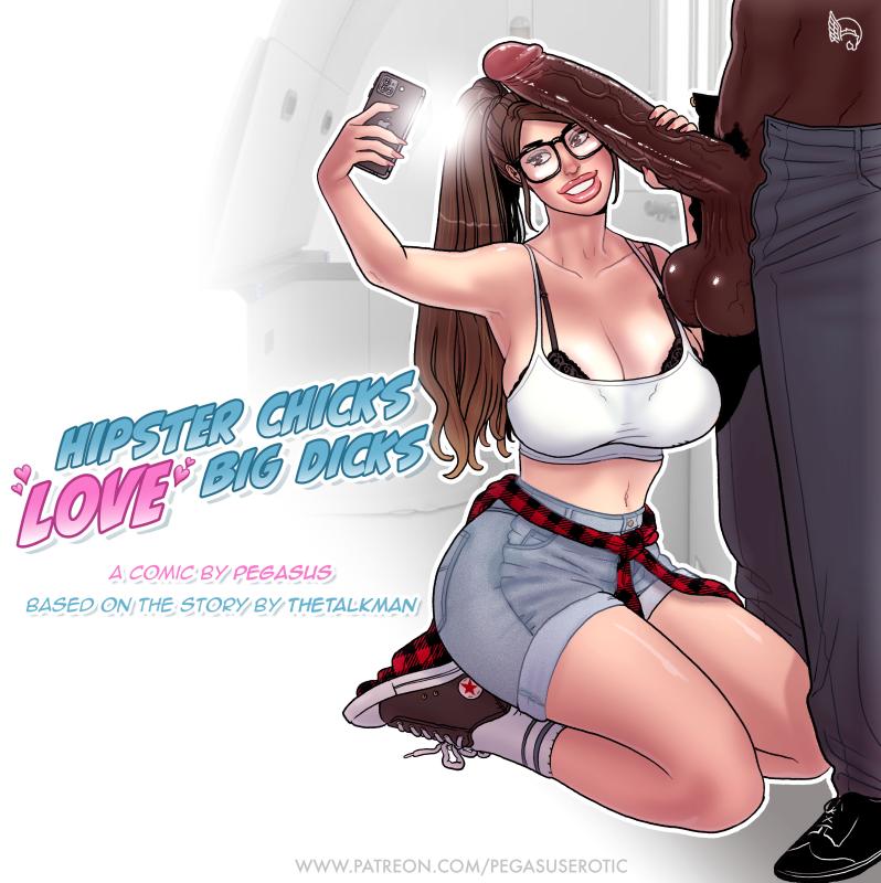 Pegasus - Hipster Chicks Love Big Dicks + White Alt version Porn Comics