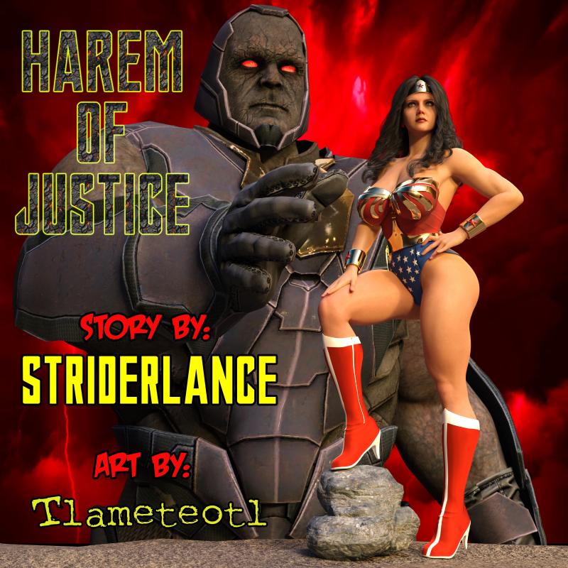 Harem of Justice by Tlameteotl 3D Porn Comic