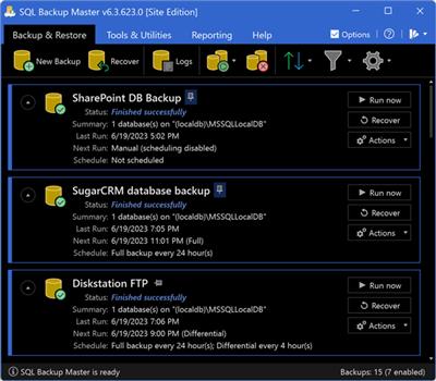 SQL Backup Master  7.4.845 73058ae4d719e49f7ee03e0968f224a9