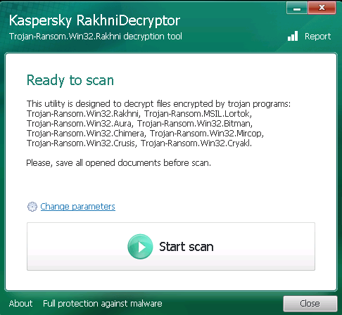 Kaspersky RakhniDecryptor 1.47.2