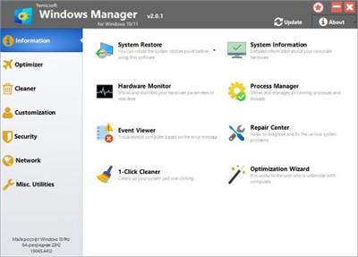 Yamicsoft Windows Manager 2.0.4 (x64)  Multilingual