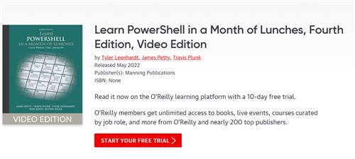 Learn PowerShell in a Month of Lunches, Fourth Edition, Video Edition