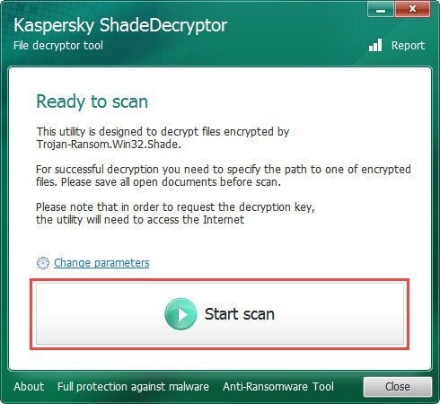 Kaspersky ShadeDecryptor 1.2.1