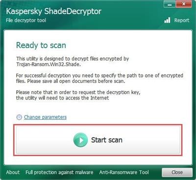 Kaspersky ShadeDecryptor  1.2.1