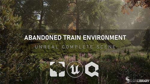 ArtStation – Unreal Complete Scene Abandoned Train