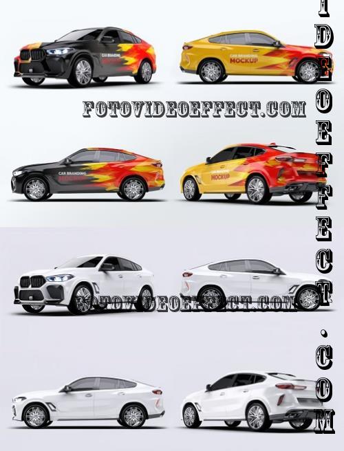 BMW X6 Car Mockup 3BHPMCE