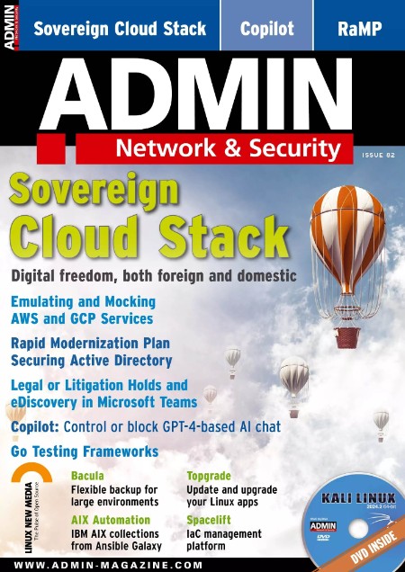 Admin NetWork & Security - Issue 52 - July-August 2019