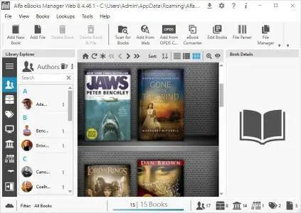 Alfa eBooks Manager Pro / Web 8.6.36.1 Multilingual 16773f2f7b2a3903797a935694f80303