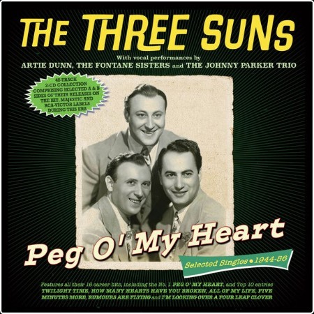 The Three Suns - Peg O' My Heart Selected Singles 1944-56 (2024) FLAC  E21e7a601f2d00fa92ff2e2132a1da53