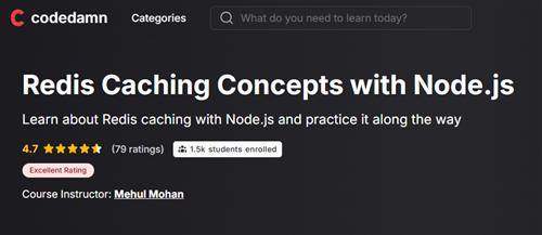 Redis Caching Concepts with Node.js