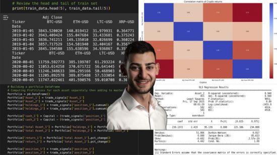 Trader at Elite Hedge Fund: Crypto Pairs RV Trading Strategy