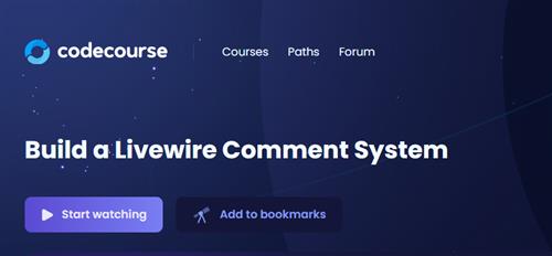 CodeCourse – Build a Livewire Comment System