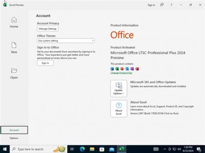 Windows 10 Pro 22H2 build 19045.4780 With Office 2024 Pro Plus Multilingual Preactivated  August 2024