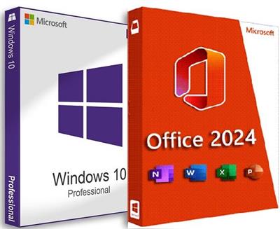 Windows 10 Pro 22H2 build 19045.4780 With Office 2024 Pro Plus Multilingual Preactivated  August 2024