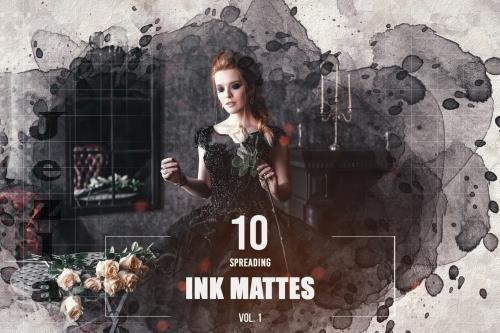 10 Ink Matte Overlays Pack - Vol 1 - K2G8PKM