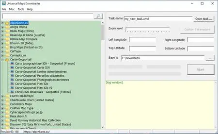 AllMapSoft Universal Maps Downloader 10.196