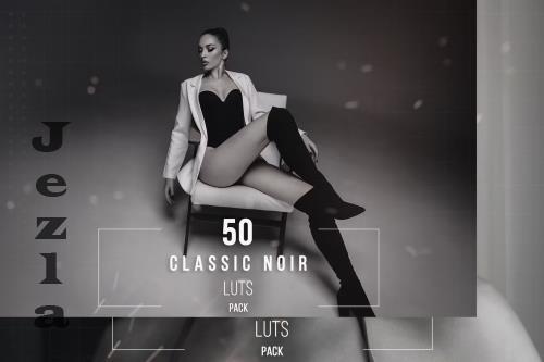 50 Classic Noir LUT Collection - 281823314