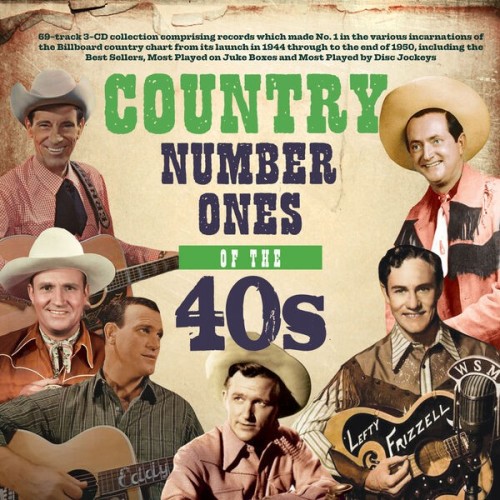 The Country No. 1s Of The 40s (3CD) (2024) FLAC