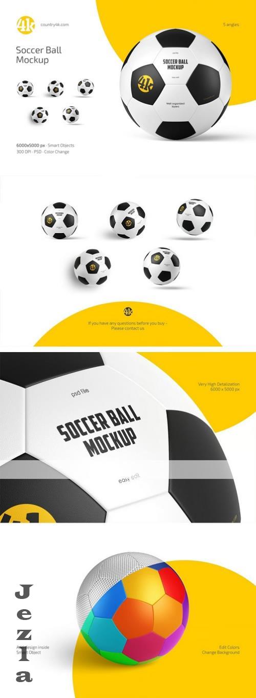 Soccer Ball Mockup Set - 283098307