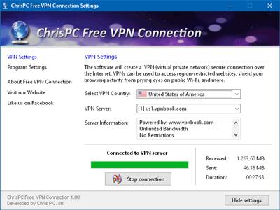 ChrisPC Free VPN Connection  4.24.0824