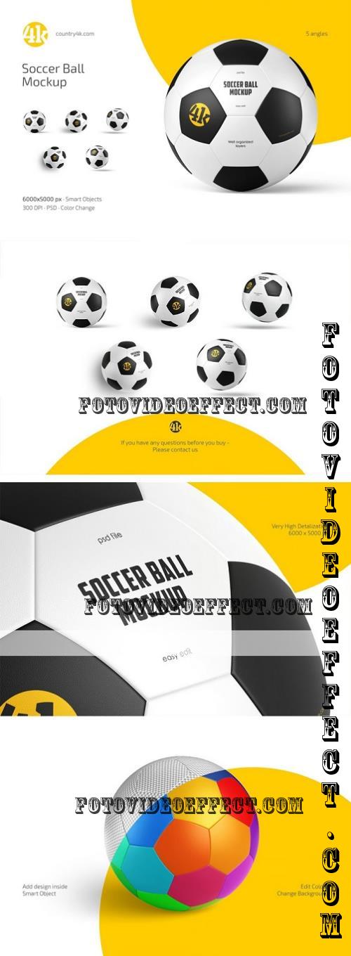 Soccer Ball Mockup Set - 283098307