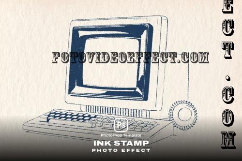 Ink Stamp Photo Effect - VM2GLFV