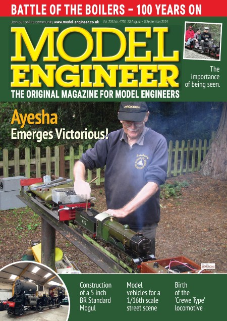 Model Engineer N.4750 - 23 August 2024