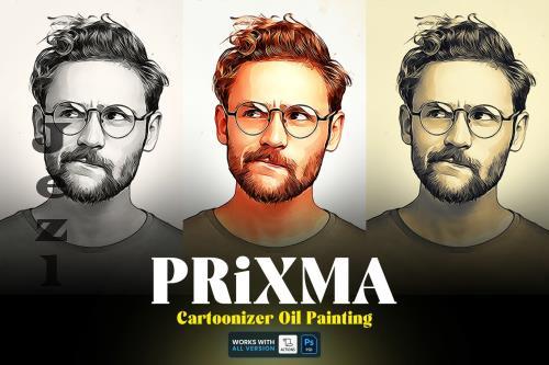 Prixma Cartoonizer Oil Paint XDKDKN4