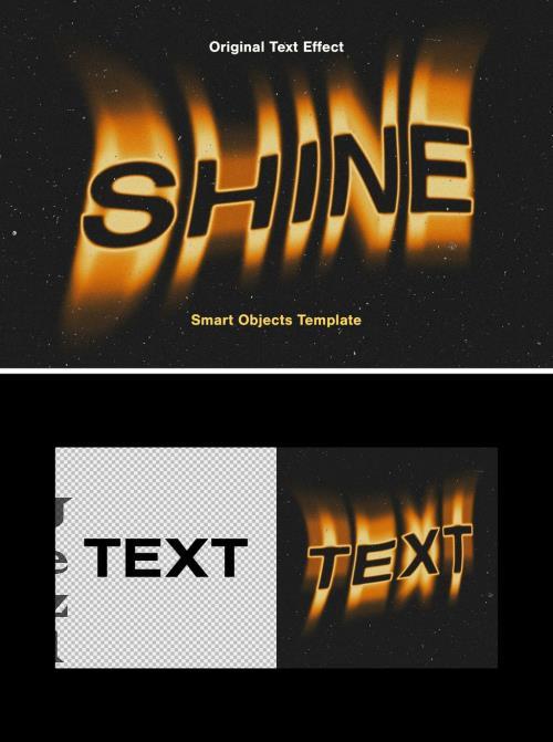 Fiery Liquid Text Effect - 280526323