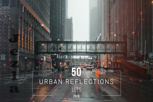 50 Urban Reflections LUTs Pack - 281823358