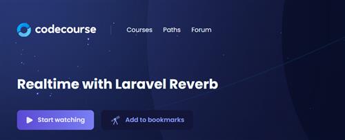 CodeCourse – Realtime with Laravel Reverb