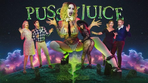 Lily Lane, River Lynn, Mochi Mona, Molly Manning - Pussyjuice (Beetlejuice Parody) (2024) SiteRip