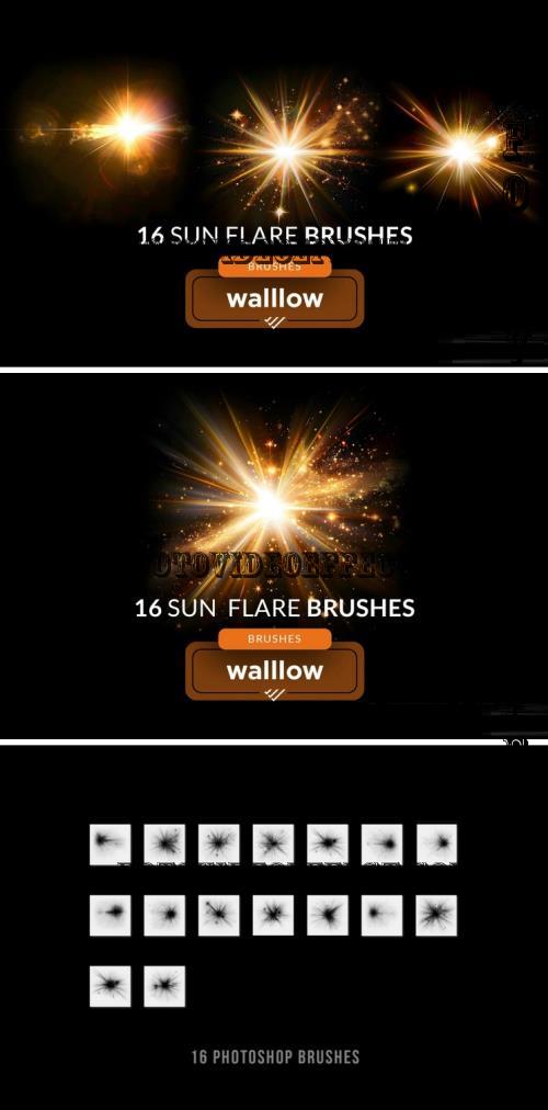 Magical Sun Flare Photoshop brushes - 92545506 - N9F74XU