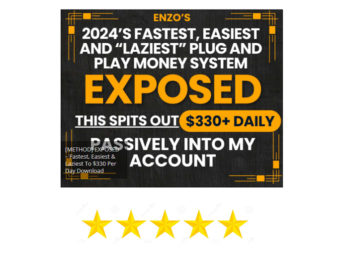 EXPOSED – Fastest, Easiest & Laziest To $330 Per Day Download 2024