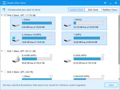 Hasleo Disk Clone v4.5.0  WinPE