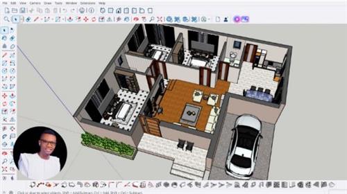 Become a professional interior designer using sketch  up pro Eda6366deddf99203a30ee2c06210fff